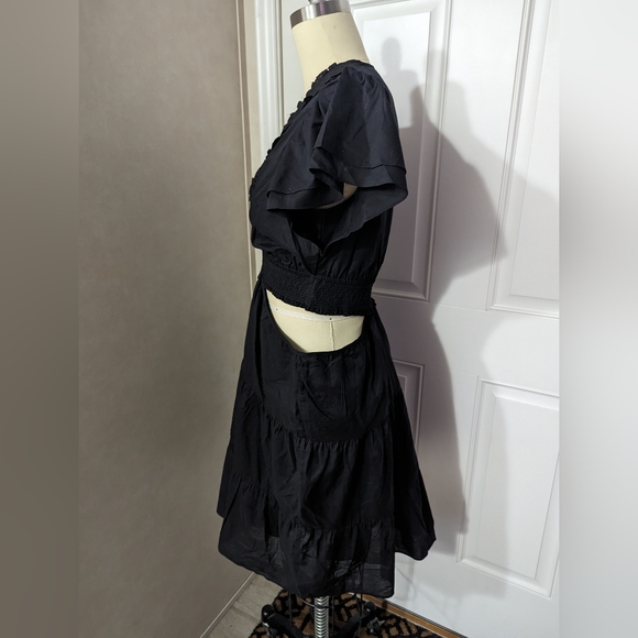 NWT HALE BOB Mel Solid Keyhole Dress - Picture 6 of 13